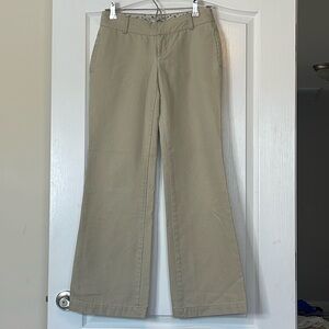 Aritzia TNA Khaki Cotton Twill Pants Size 2